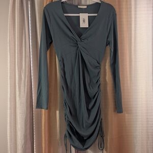 🎉 2 for $20 🎉 Flattering Teal Long Sleeve Dress
